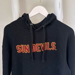 Fall Rush Arizona State Sun Devils Black Hoodie Size Large